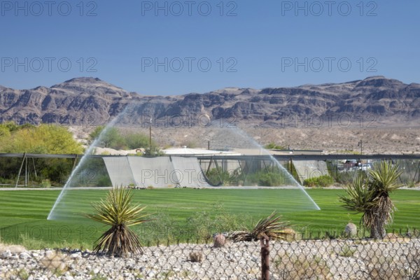 Coyote Ssprings - The Coyote Springs golf course in the Nevada desert. The Jack Nicklaus-designed