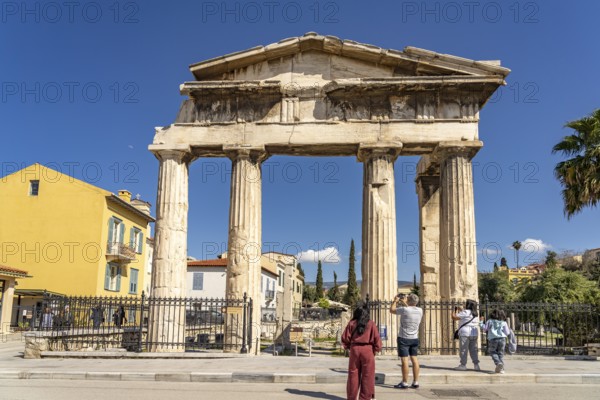 The Tor tor of Athena Archegetis, Roman Agora, Greek capital Athens, Greece