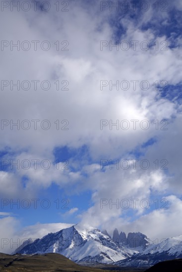 Landscape Torres del Paine National Park, Patagonia, Chile, South America