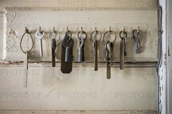 Key on key board, former paper factory and mill for the production of groundwood pulp board, UNESCO