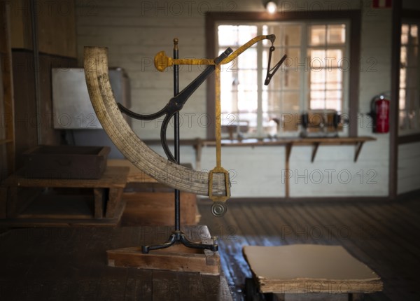 Paper scale, former paper factory and mill for the production of groundwood pulp board, UNESCO
