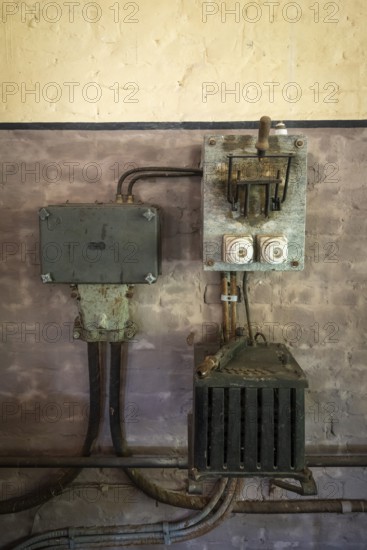 Power supply, former paper mill and groundwood pulp board mill, UNESCO World Heritage Site Verla