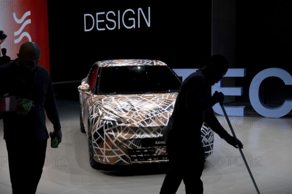 Munich, Germany - 10.9.2025: A Cupra Raval during the IAA Mobility 2025 (International Motor Show)