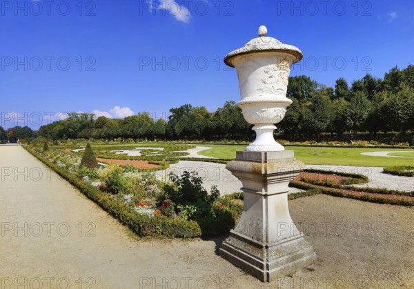Charlottenburg Palace Gardens, also known as the Palace Park, baroque gardens, Charlottenburg