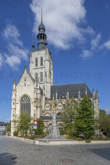 14th century Onze-Lieve-Vrouw-ten-Poelkerk, Brabantine Gothic Church of Our Lady ten Poel in the