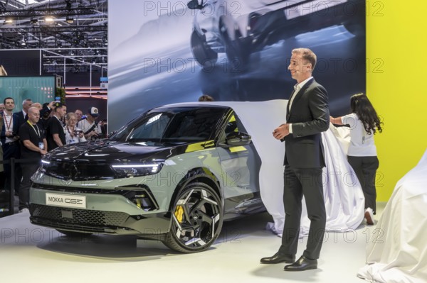 Opel CEO Florian Huettl. Opel presented the Opel Corsa GSE Vision Gran Turismo as a world premiere