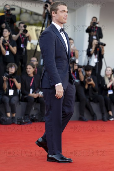 Venice, Italy - 2 September 2025: Gabriel Basso during the red carpet of - A house of Dynamite -