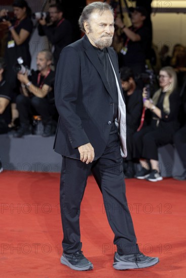 Venice, Italy - 3 September 2025: Franco Nero during the red carpet of - Cartier Glory To The