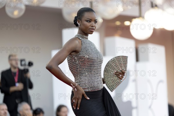 Venice, Italy - 1 September 2025: Maria Borges during the red carpet of - The Smashing Machine -
