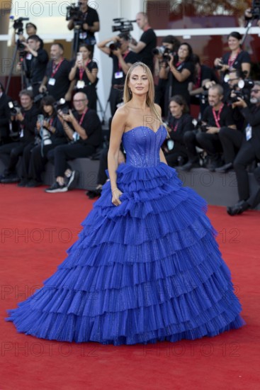 Venice, Italy - 3 September 2025: Guest during the Red Carpet of - Duse - during the 82nd Venice