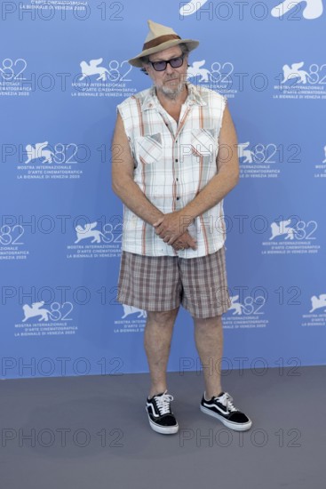 Venice, Italy - 3 September 2025: Julian Schnabel during the Photo Call of - In the Hand of Dante -