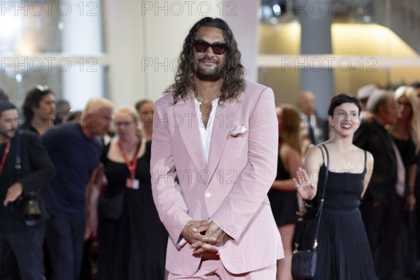 Venice, Italy - 3 September 2025: Jason Momoa during the red carpet of - Cartier Glory To The