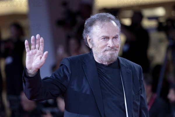 Venice, Italy - 3 September 2025: Franco Nero during the red carpet of - Cartier Glory To The