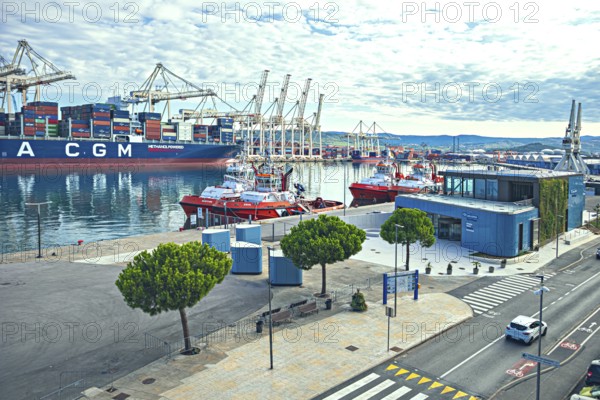 Port of the city of Koper, Slovenia