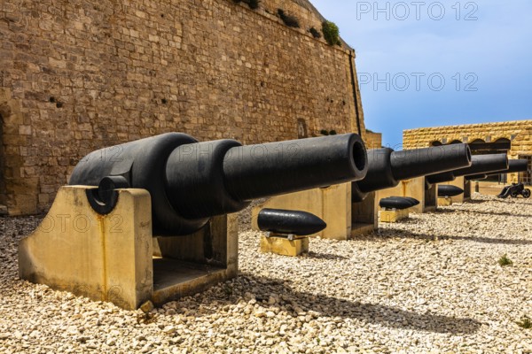 Fort St. Elmo, fortress on the northern tip built in 1670 by the Order of Malta to fortify the