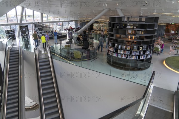 The Forum Groningen, public cultural and educational centre on the Nieuwe Markt, in the old town,