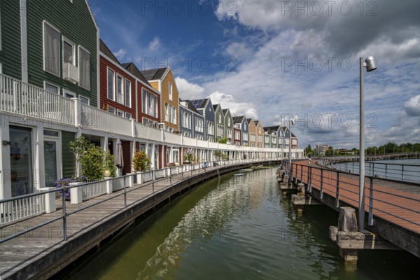 Small town of Houten near Utrecht, bicycles have priority in the town of 50, 000 inhabitants,