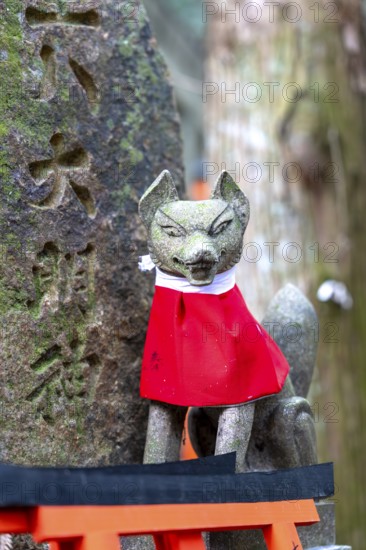Inari Statue, Fushimi Inari-Taisha, Fushimi-ku, Kyoto, Kyoto Prefecture, Japan