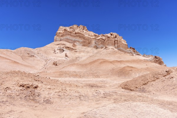 Rock formation in the Valle de la Luna, San Pedro de Atacama, San Pedro de Atacama, Región de