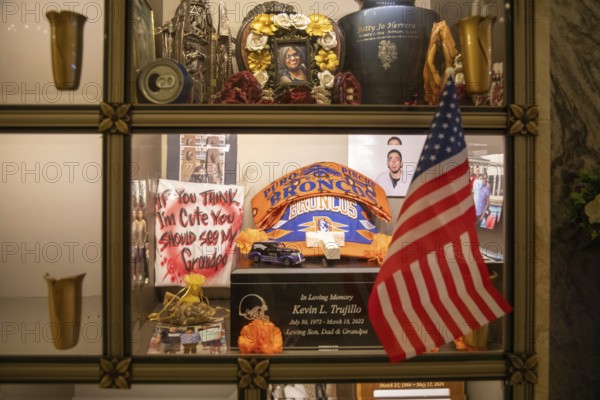 Wheat Ridge, Colorado - Ashes of the deceased and memories are stored in cubicles in the Tower of