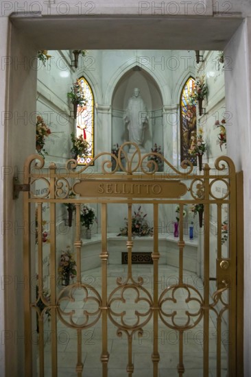 Wheat Ridge, Colorado - A room in the Tower of Memories, a mausoleum in Crown Hill Cemetery, also