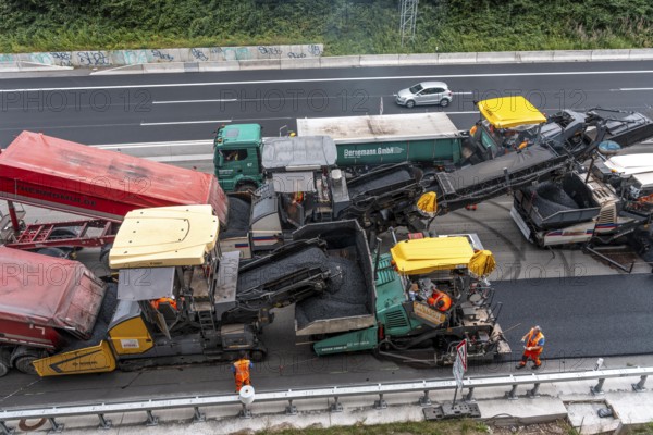 Rehabilitation of the A52 motorway near Essen, an 8 km long section between the Essen-Kettwig