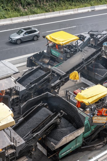 Rehabilitation of the A52 motorway near Essen, an 8 km long section between the Essen-Kettwig