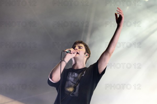 Grian Chatten, Singer, Fontaines D.C., Post Punk, Music Band, Ireland, open air at the Citadel