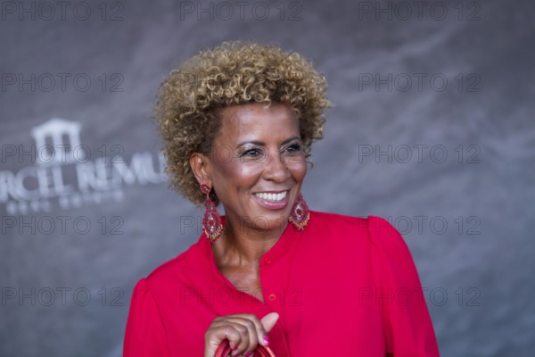 Arabella Kiesbauer at the Remus Lifestyle Night on the roof terrace of the Pure Salt Hotel in El