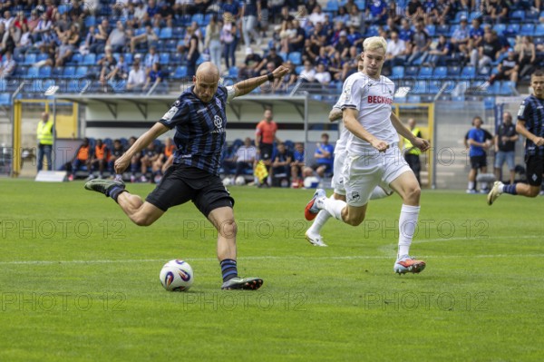 Football 3rd division, Season 2025/26, Matchday 1: Waldhof Mannheim vs SC Verl***Goal by Felix