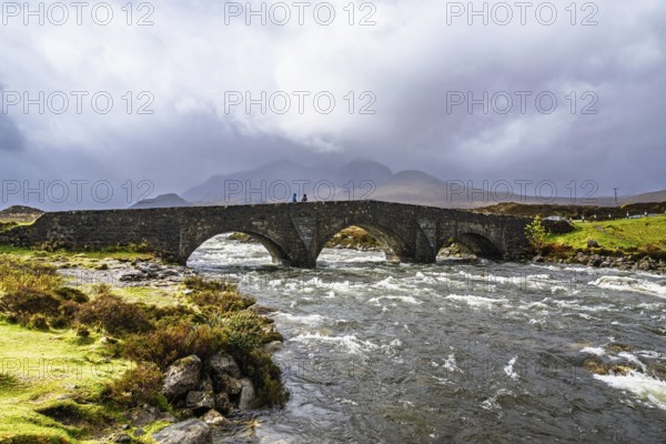 Sligachan Old Bridge, Isle of Skye, Scotland, UK