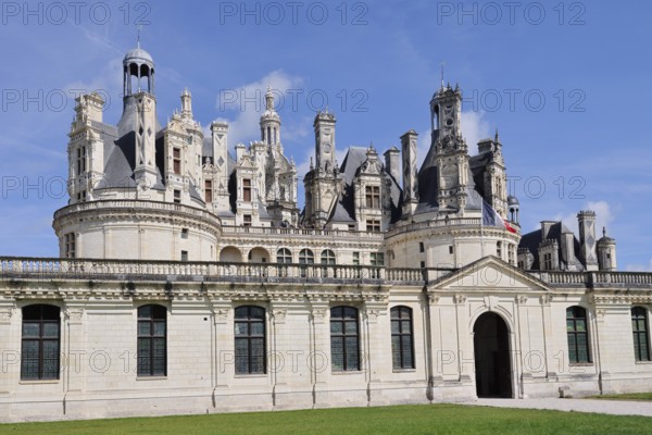 Chambord Castle, Loir-et-Cher department, Centre region, France