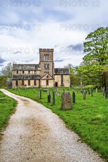 St Michael Church and Cemetery, Lowther Castle and Gardens, Lowther, Cumbria, England, United