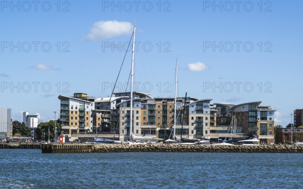 Marina in Poole, Dorset, England, United Kingdom