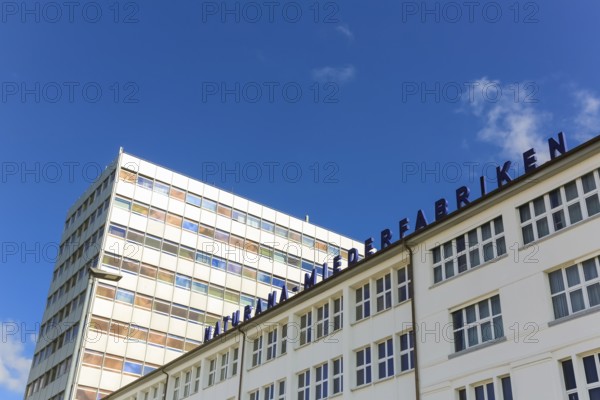 Naturana Miederfabriken, high-rise building, company building of Naturana Dölker Textilbekleidung,