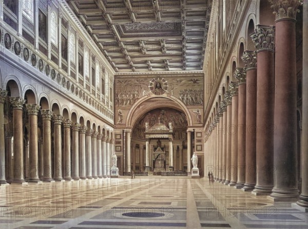Saint Paul Outside the Walls, San Paolo fuori le mura, one of the papal basilicas of Rome. It is