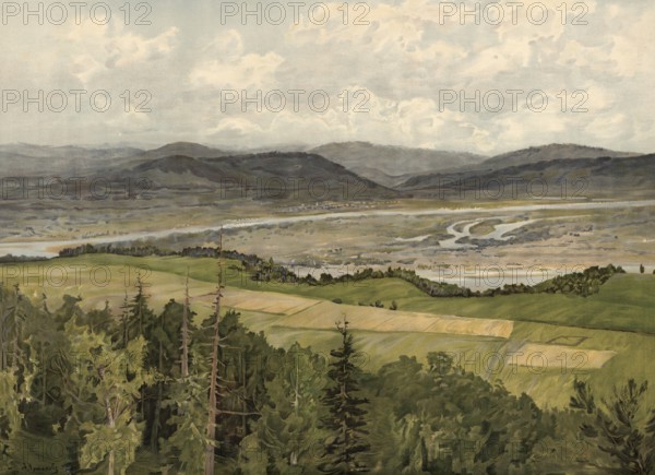 Mountain landscape, Transbaikal, Transbaikalia region, a Russian Federation subject in the Far East