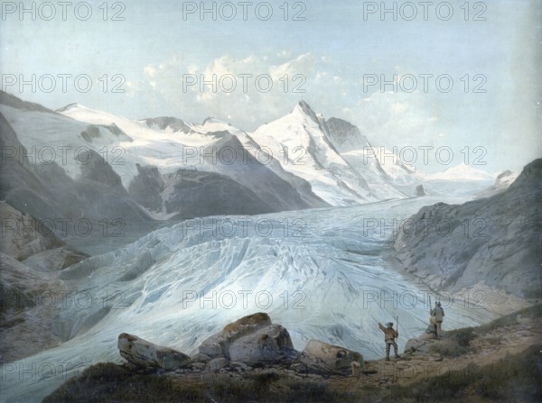 Pasterze, still the largest glacier in Austria and the longest in the Eastern Alps, with a length