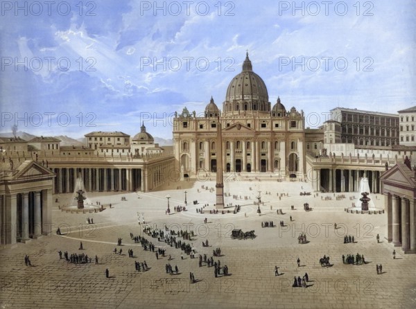 Basilica of St. Peter, Basilica di San Pietro, St. Peter's Basilica, St. Peter's Basilica, Vatican