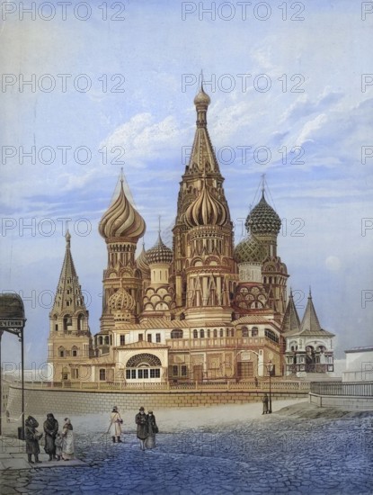 St. Basil's Cathedral, officially the Protection and Intercession Cathedral on the Graben, Orthodox