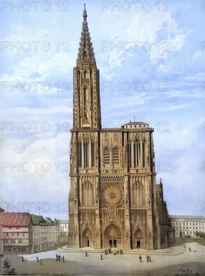 Cathedral of Our Lady in Strasbourg, CathÃ©drale Notre-Dame de Strasbourg, Strasbourg Cathedral for