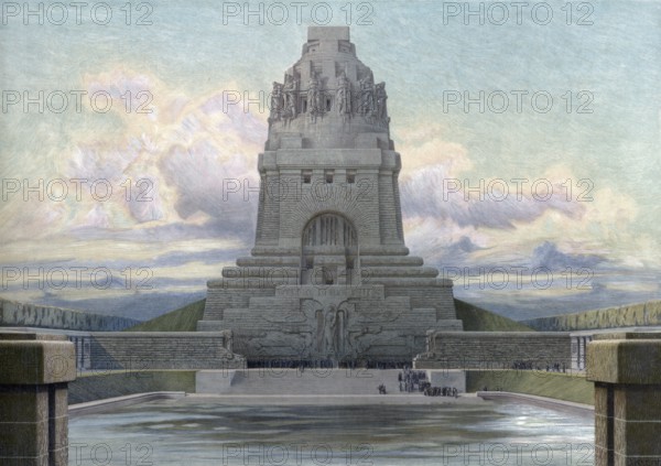 Monument to the Battle of Nations, one of Leipzig's most famous landmarks and Europe's highest