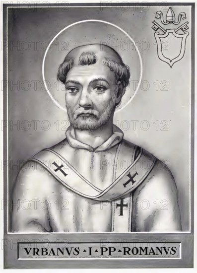 St Urban (d. 230) was Bishop of Rome from 222 to 230. His name means the city dweller (Latin) and