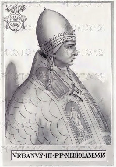 Urban III (born around 1120 in Milan, died 20 October 1187 in Ferrara), originally Uberto Crivelli,