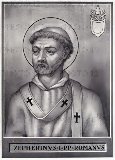 Zephyrinus (died 20 December 217 in Rome) became Bishop of Rome shortly in front of the turn of the