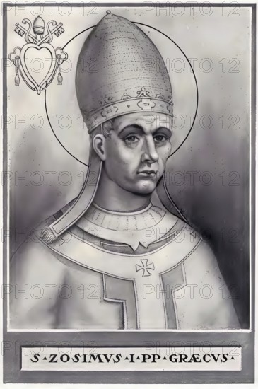 Zosimus (born in the 4th century, died 26 December 418) was pope from 417 until his death,