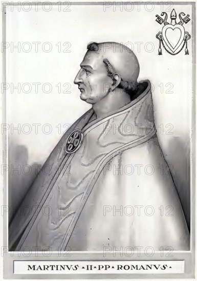 Marinus II (often erroneously called Martin III in the late Middle Ages, born in Rome, d. May 946)