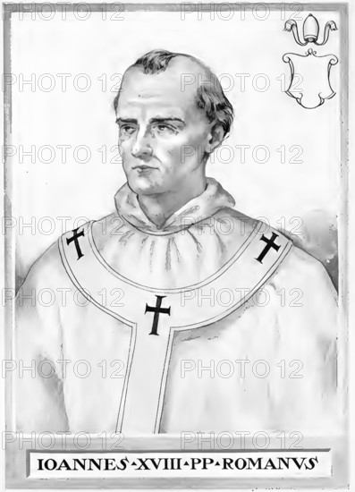 John XVI (born in Rossano, died 26 August 1001 in Rome), with the secular name John Philagathos