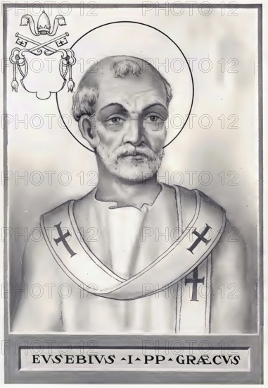 Eusebius (the God-fearing, died in Sicily) was bishop of Rome for a few months in 309 or 310 and
