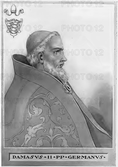 Damasus II, previously Poppo of Brixen (probably born in Pildenau near Ering, Lower Bavaria, died 9